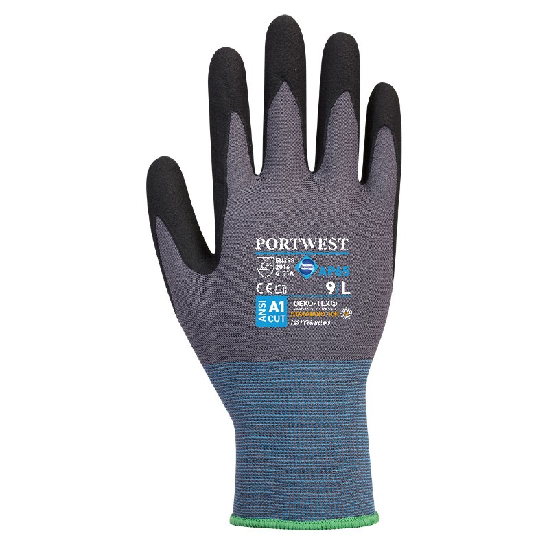 Portwest NPR Pro Black and Grey Gloves